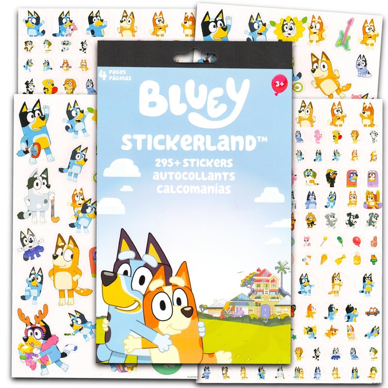 Bluey Kids Shampoo, Conditioner, Body Wash 8 Oz Bottle - Bundle with 3-in-1 Berry Scented Body Wash, Shampoo & Conditioner Plus Stickers | Bluey Bathroom Set - Image 3